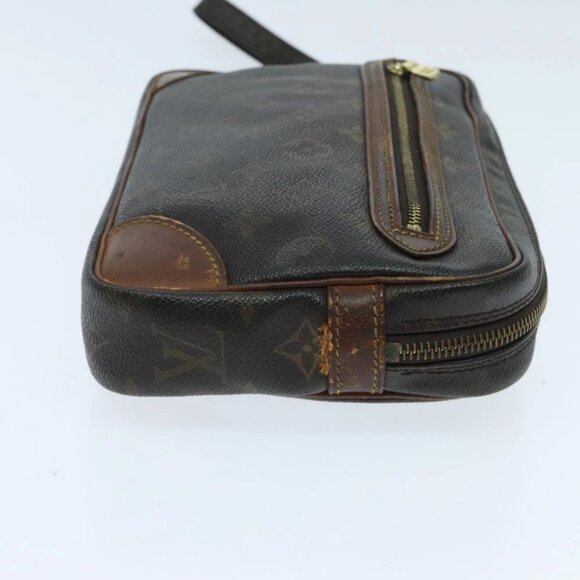 LOUIS VUITTON Monogram Marly Dragonne GM Clutch Bag M51825 LV Auth 95886 - Picture 10 of 16